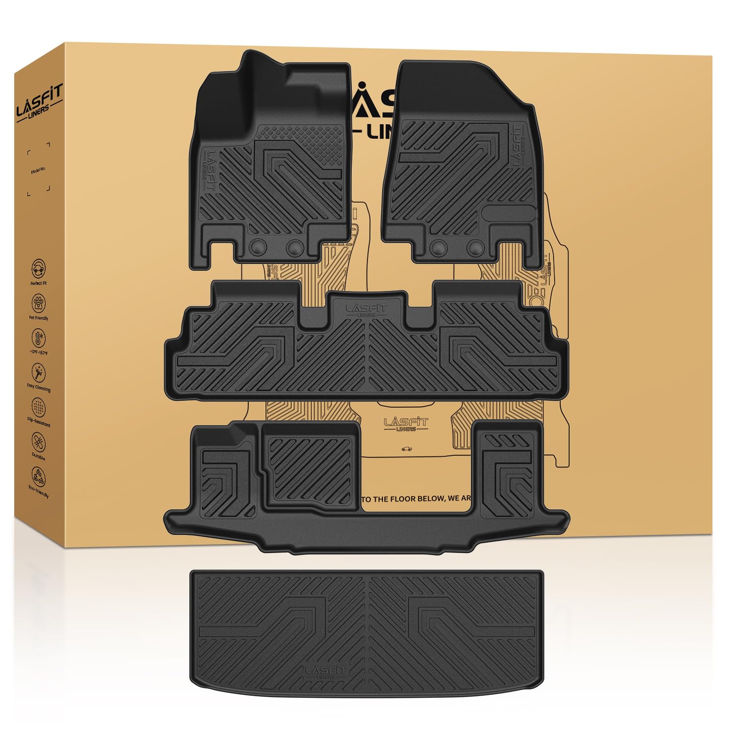 LASFIT Pathfinder Floor Mats