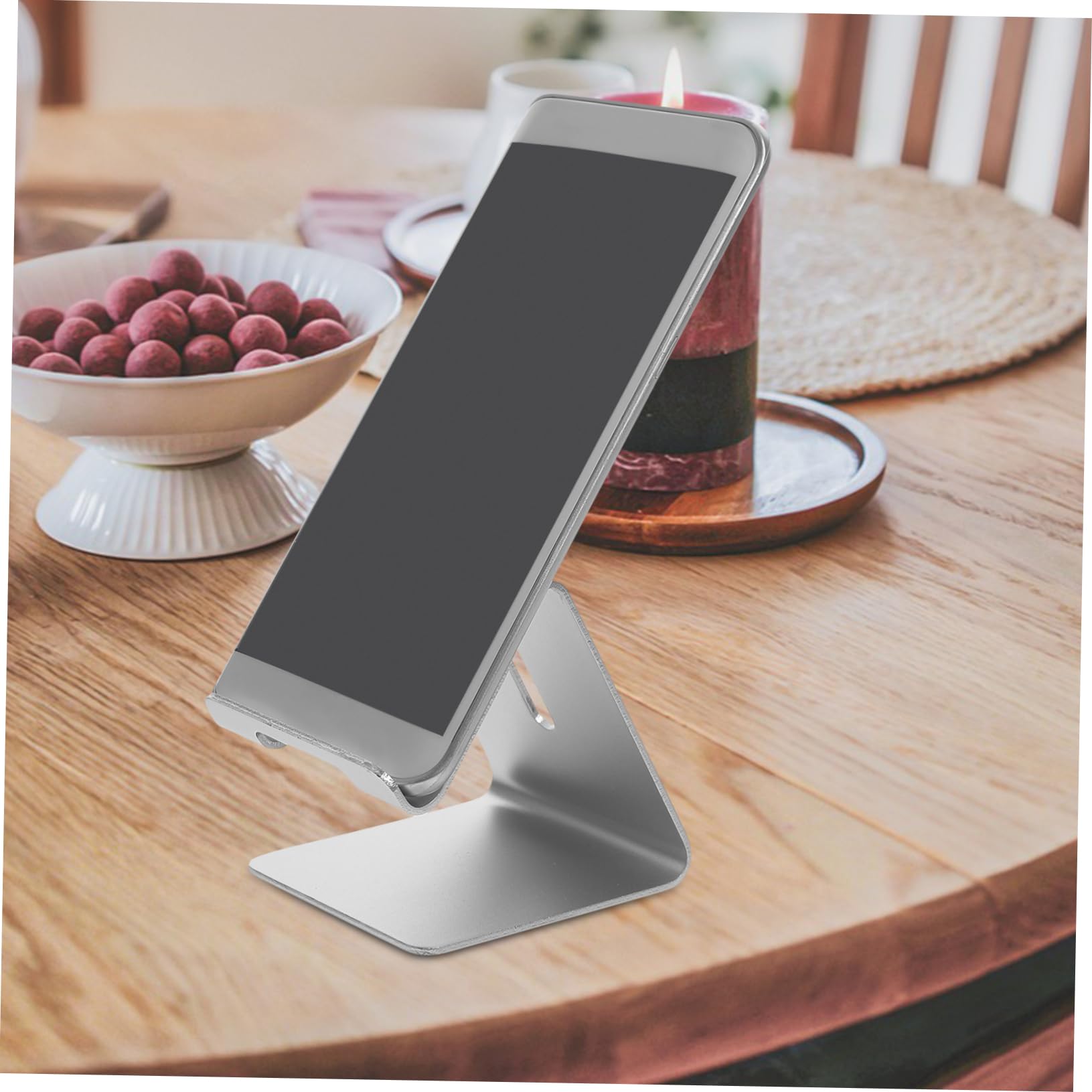 Artibetter 6pezzi Supporto Per Telefono Da Scrivania Lega Di Alluminio Di Design Stabile e Resistente Per Ufficio e Casa Compatibile Con Smartphone e Tablet