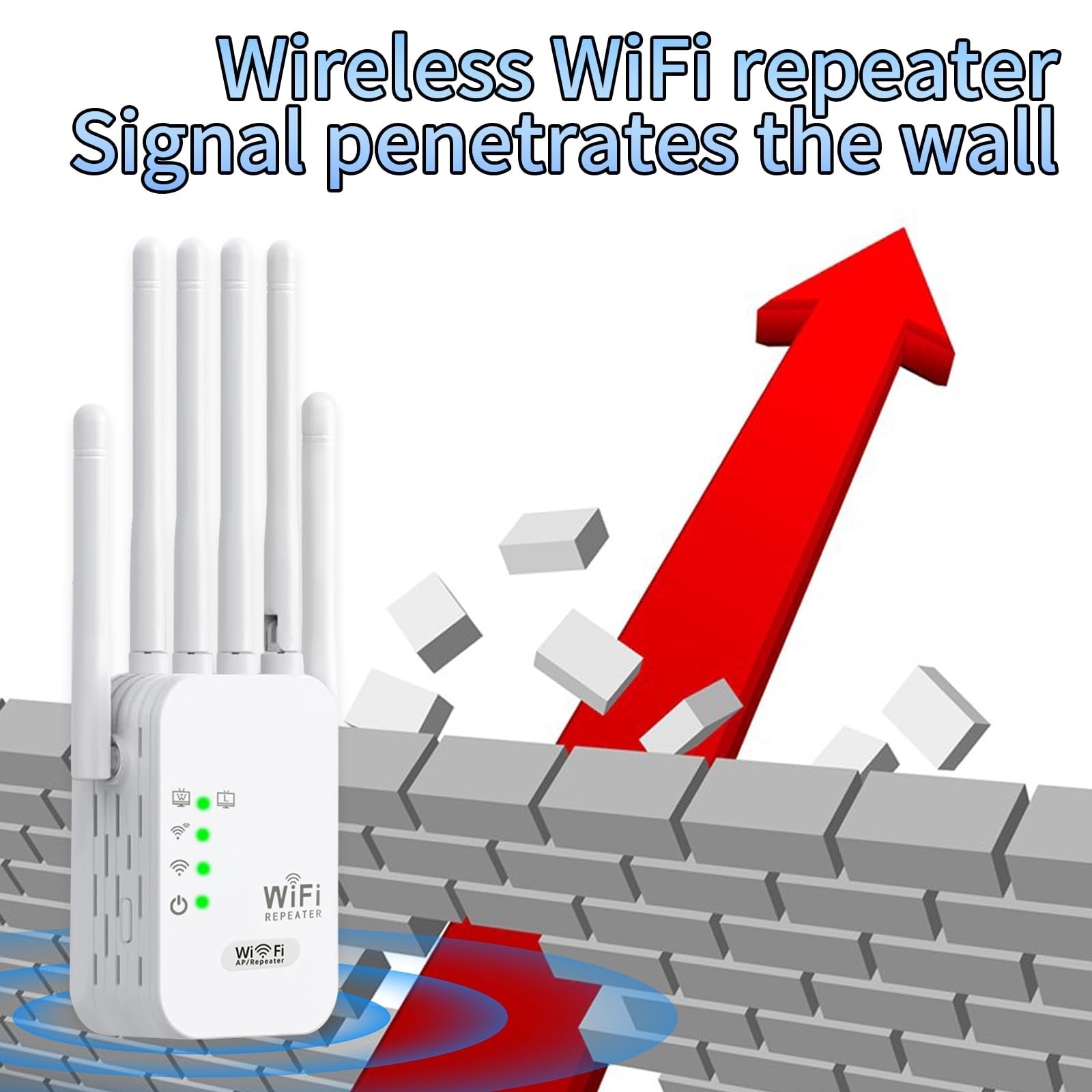 Cómo Funciona Amplificador Seu00f1al Wifi Potente Repetidor WiFi