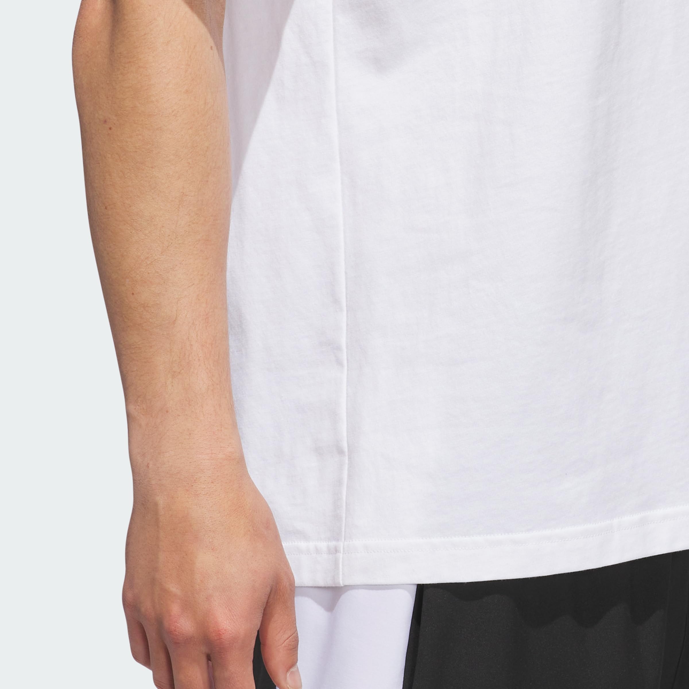 adidas Męski t-shirt z grafiką do koszykówki