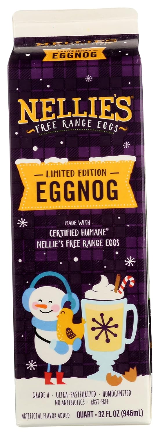 Nellie's Limited Edition Eggnog, 32 FZ