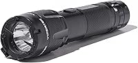 Vista 3 de VIPERTEK VTS-T03 Aluminum Stun Gun for Self Defense Rechargeable with LED Flashlight, Black