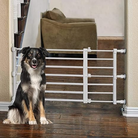 retractable dog gate amazon
