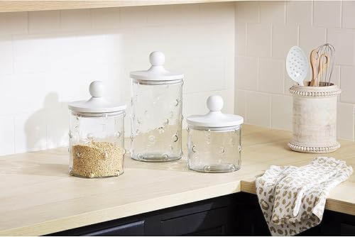 Miniatura 2 de Mud Pie 49300034L - Bote de cristal para clavos, grande