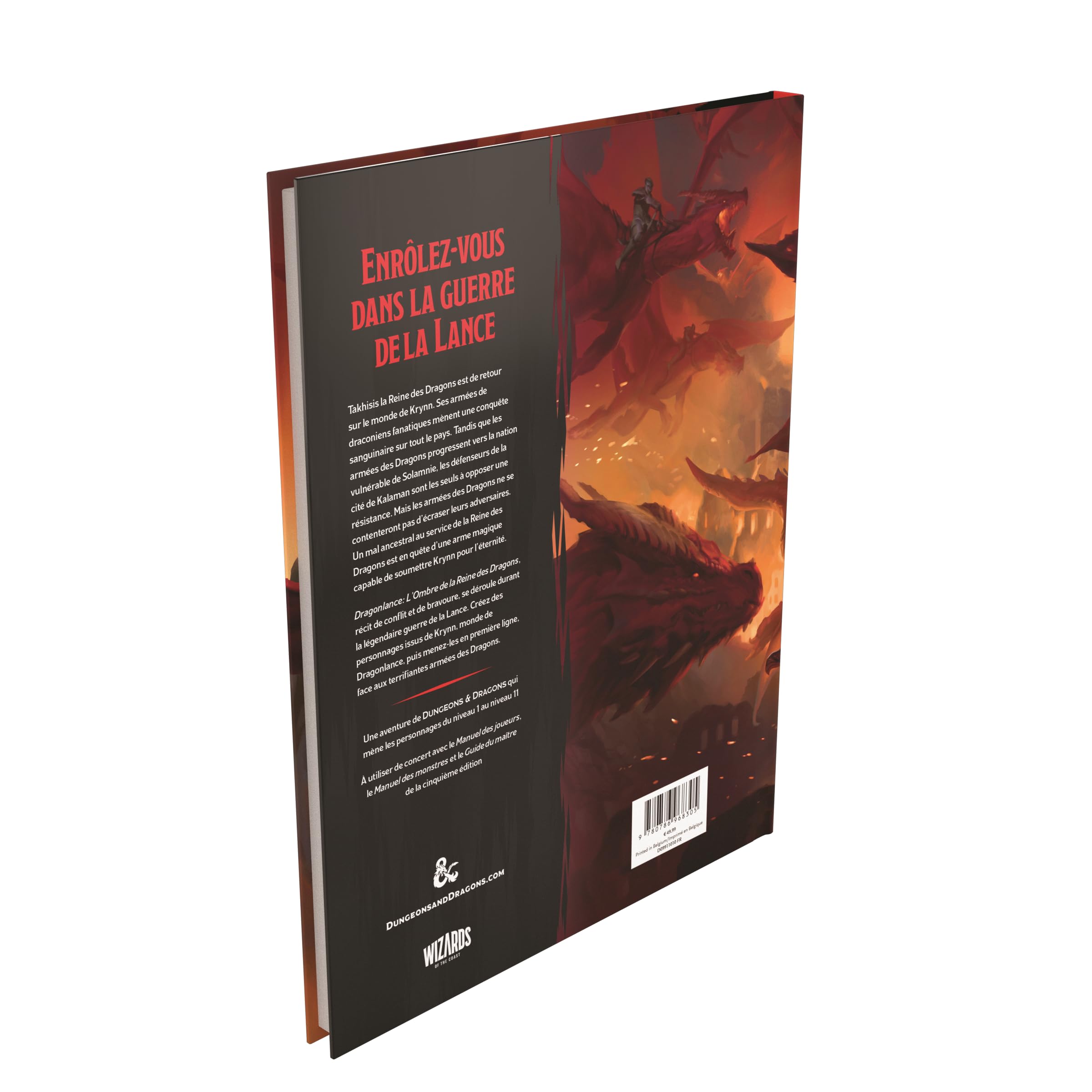 Dungeons & Dragons RPG aventure Dragonlance : L'ombre de la Reine des Dragons *FRANCAIS*