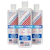 INCREDIBLE! Stain Remover For Clothes, Laundry, Carpets, Mattress & Upholstery, 16.oz (Pack of 3)