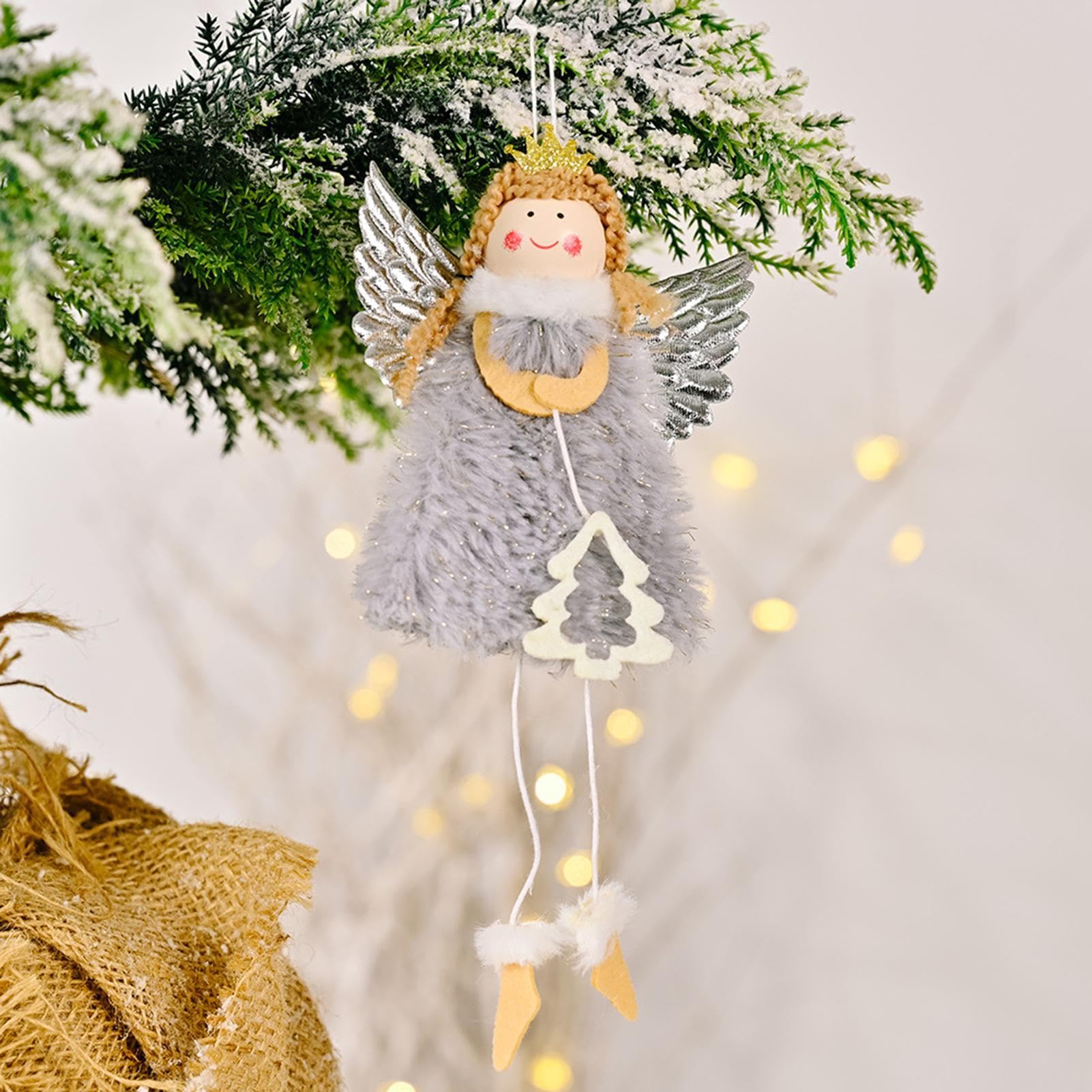 Amazon.co.jp: Mdikawe クリスマス エンジェル ガール オーナメント