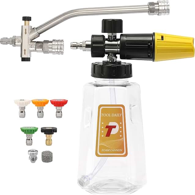 Tool Daily Dual-Connector Foam Cannon