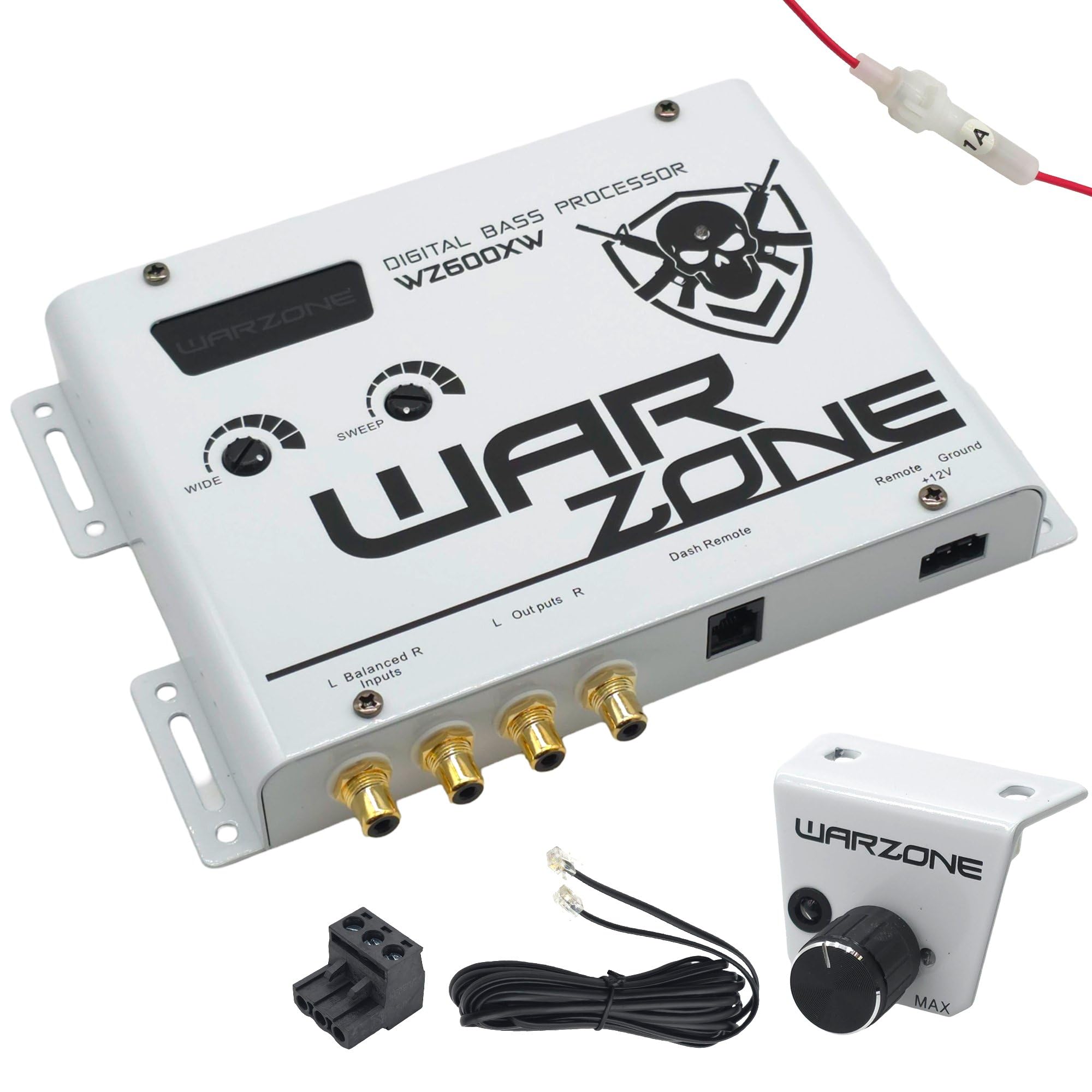 Amazon.com: Warzone WZ600XW Digital Bass Processor - Precision