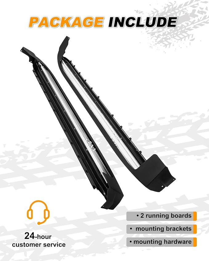 Estribos laterales para Jeep Grand Cherokee 2011-2021 miniatura 6