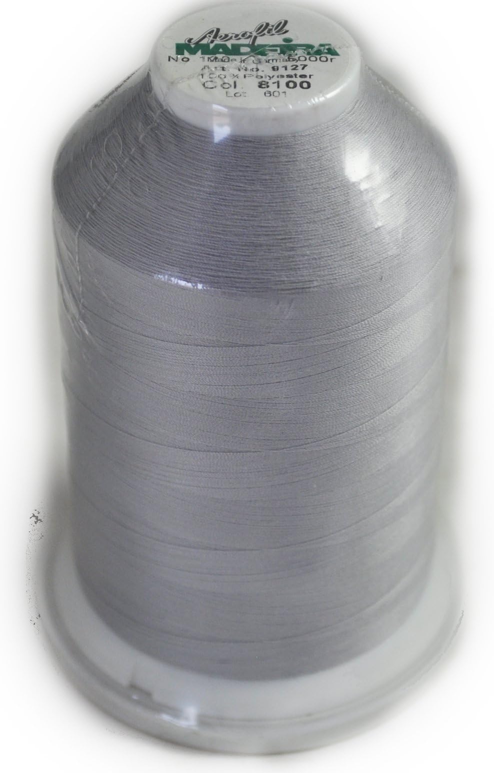 Madeira Aerofil 5000yd Sewing Thread - Grey 91278100