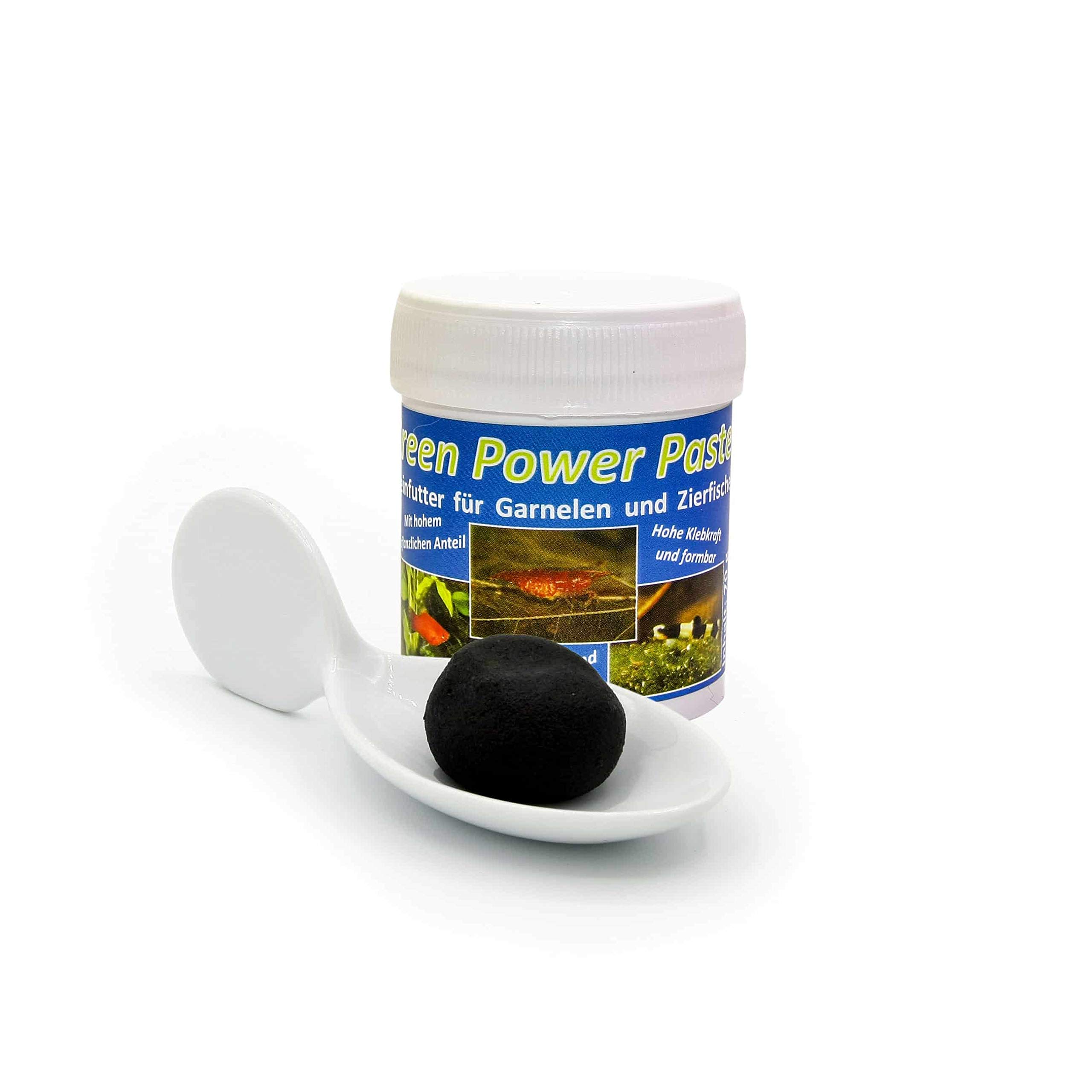 Futterpaste: Green Power Paste - Futter für Garnelen und Zierfische, 3 x 70 g = 210 g