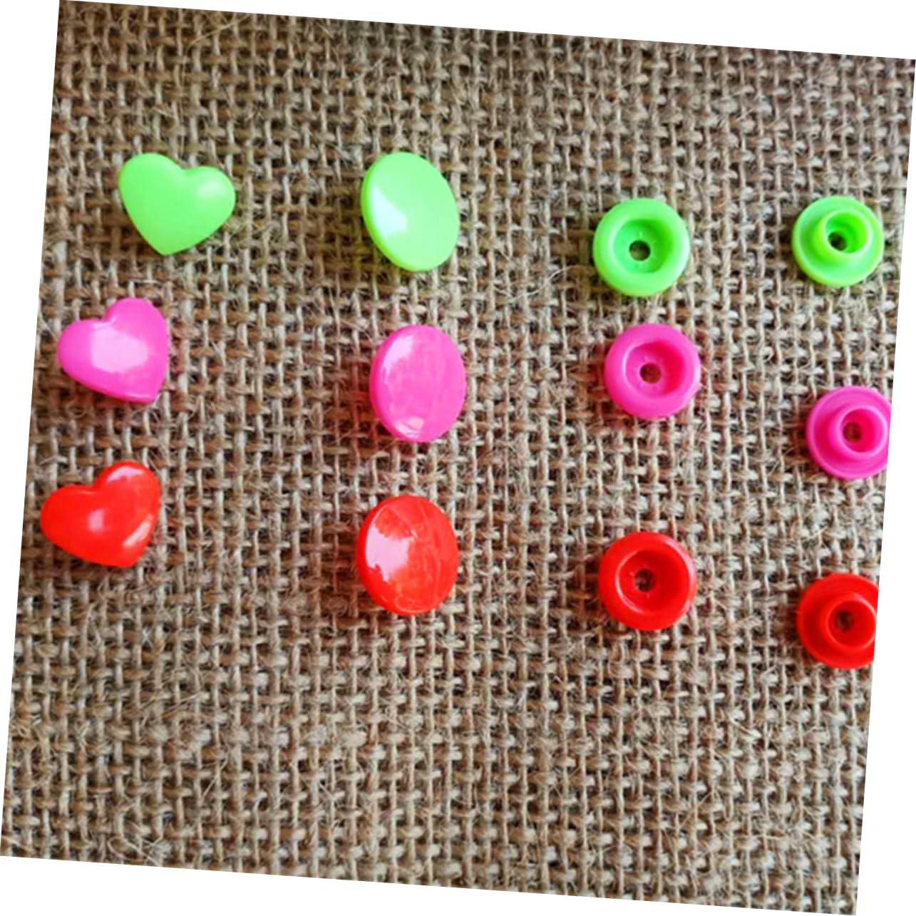 SHINEOFI 360juegos Botones de Plástico Broches Presión para Ropa Kit de Broches Presión para Manualidades y Bricolaje Botones para Tela