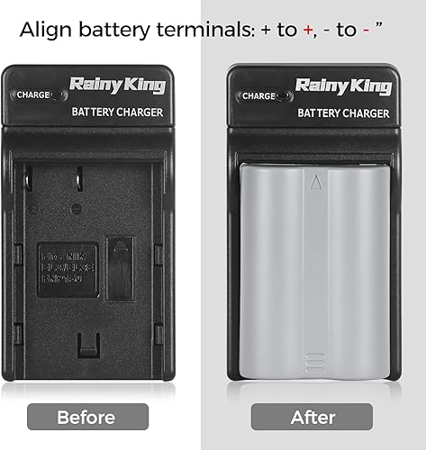 Miniatura 6 de Cargador de batería EN-EL3eEN-EL3EN-EL3a, repuesto para cargador MH-18, MH-18a, MH-19, compatible con Nikon D100, D100 SLR, D200, D300, D300s, D50,