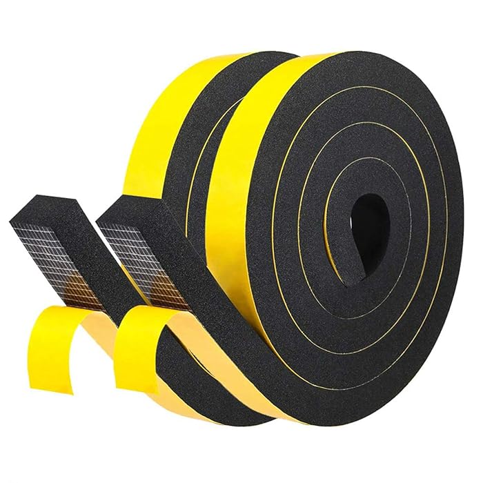 Buy fowong Foam Tape 2 Rolls, 1 Inch Wide X 3/4 Inch Thick, Adhesive
