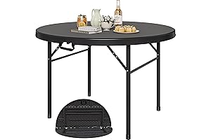 YITAHOME 48 Inch Round Folding Table - Durability and Convenience for Every Occasion