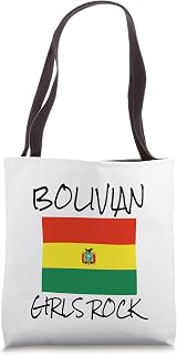 Bolivian Girls Rock Souvenir Bolivianita Proud Bolivian Girl Tote Bag