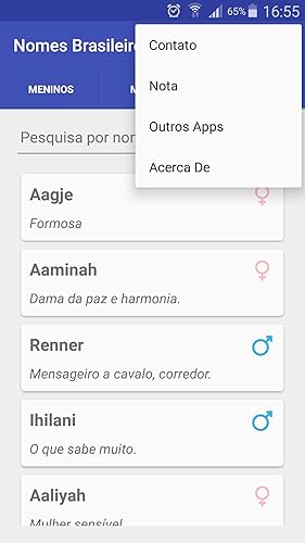 Nomes Brasileiros Significados