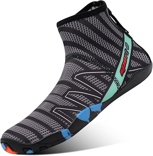 Miniatura 6 de Cozystep Zapatos de agua húmeda para la playa para hombre y mujer botas de traje de neopreno de secado rápido zapatos deportivos para natación surf