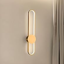 FILLISKA Led Wall Highlighter Light, 3-in-1 Colour Changing, Luxurious Wall Decor (12 Watt Classic Gold-398)