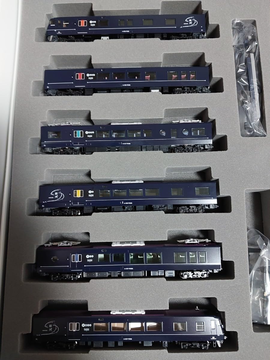 TOMIX Nゲージ 117-7000系 WEST EXPRESS 銀河 6両セット 9871