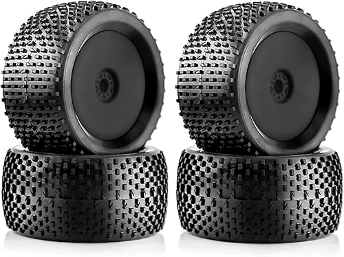 Miniatura 9 de Chanmoo 18 Off Road Buggy Neumáticos 5.512 in Rueda 0.669 in Hexl 18 Goma Off-Road Neumático para 18 RC Racing Car 4WD Nitro HPI HSP BAZOOKA CAMPER