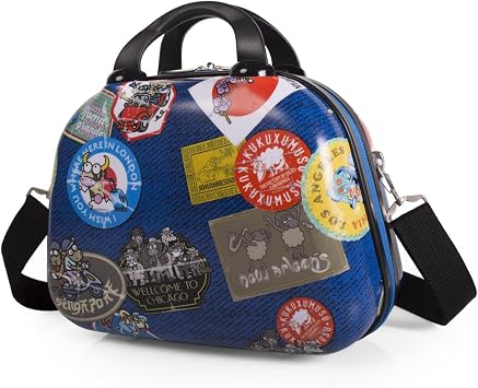 KUKUXUMUSU - 55135 NECESER RIGIDO POLICARBONATO, Color Azul : Amazon.es:  Equipaje