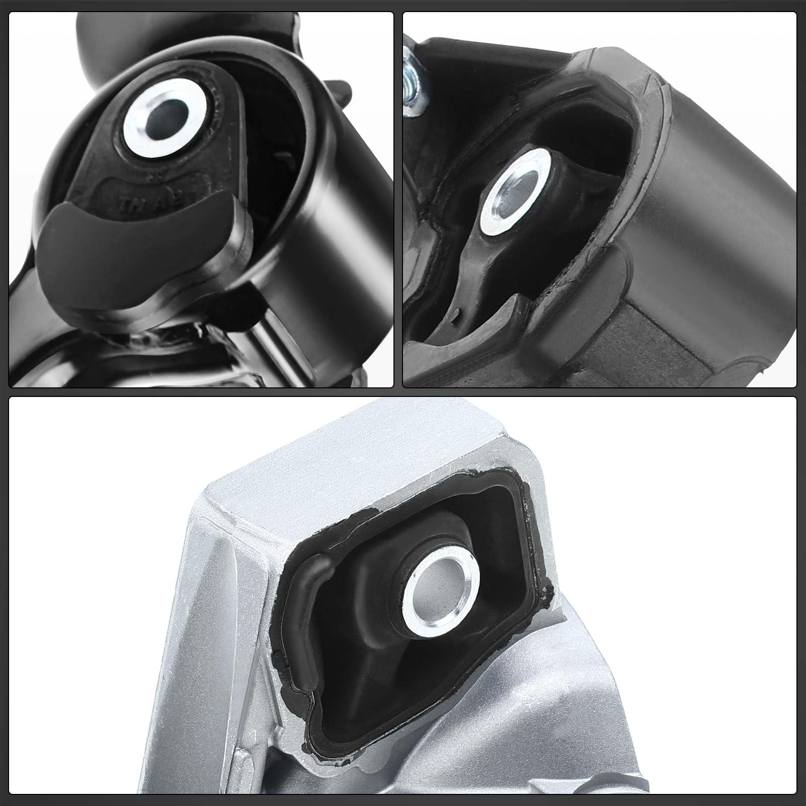 Frankberg 3 soportes de motor + 1 soporte de caja de cambios 50805S9A013 | Compatible con: RSX cupé DC ,Civic VII Saloon ES ET ,Civic VII Hatchback EP EU EV