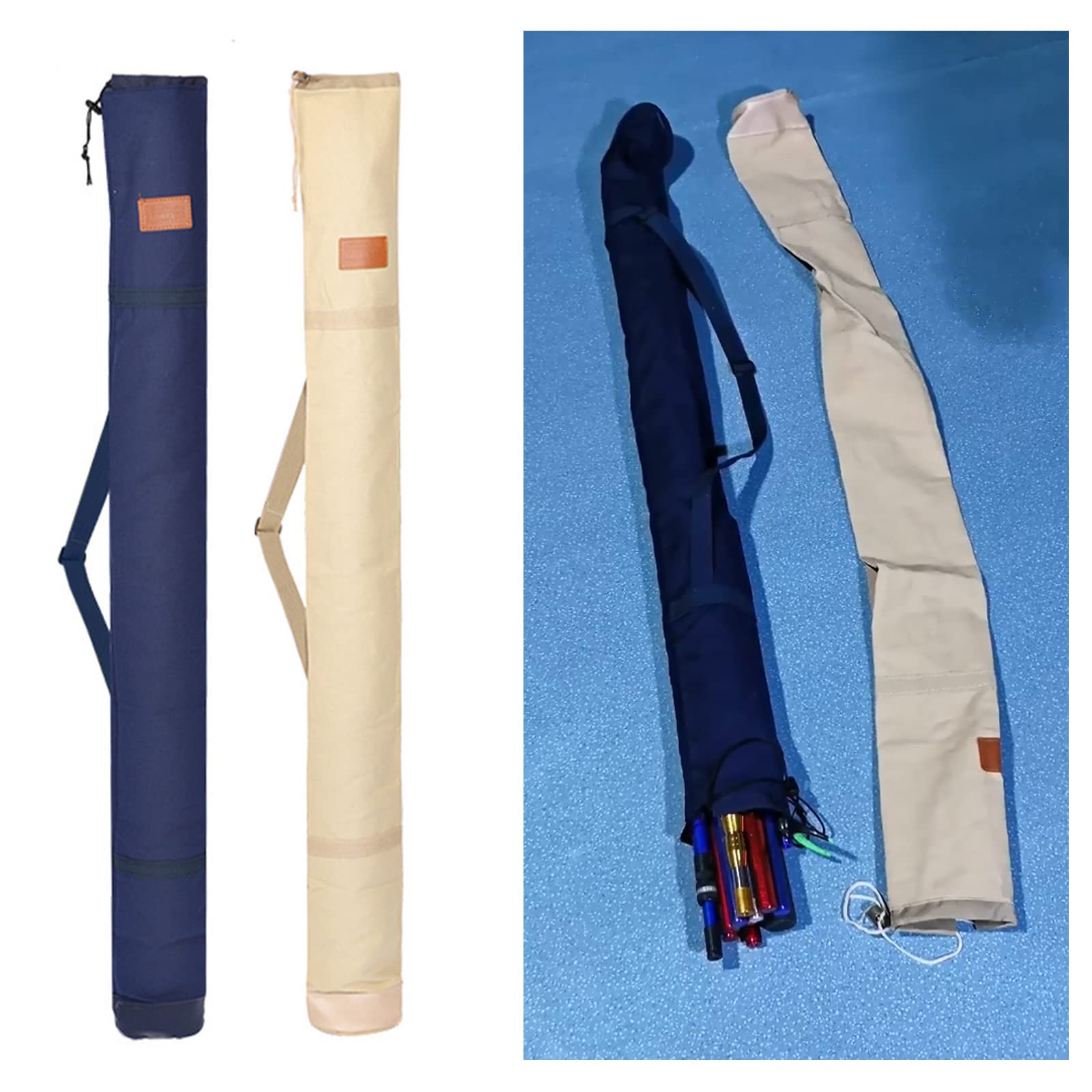 Psdndeww Sac de canne à pêche multifonctionnel - 3 tailles - Pliable - Portable - Grand parapluie de pêche - Accessoire de pêche Psdndeww Sac de canne à pêche multifonctionnel - 3 tailles - Pliable - Portable - Grand parapluie de pêche - Accessoire de pêche