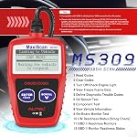 Autel OBD2 Scanner MaxiScan MS309 Car Check Engine Code Reader, Check Emission Monitor Status, 2023 Newest CAN Diagnostic Scan Tool for All OBD II Protocol Vehicles After 1996