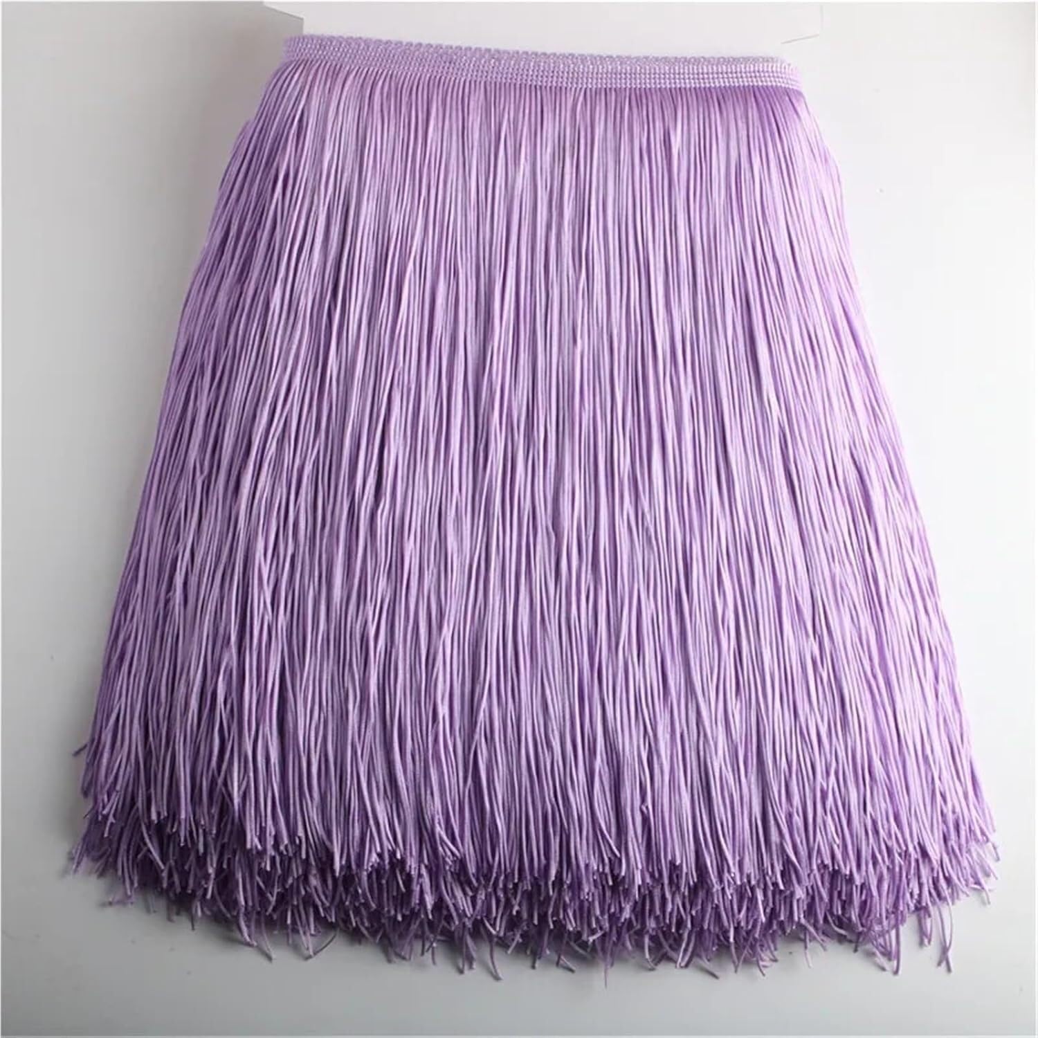 Franges pour jupe de danse latine et finitions de tenues de gala 1m