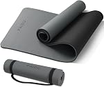 Tapis de yoga PAIDU - Antidérapant et résistant à la déchirure, 10 mm (2/5 po) extra épais, tapis POE certifié SGS pour tous - 72"x24", idéal pour le yoga, la remise en forme, le Pilates et les exercices au sol, avec sangle de transport