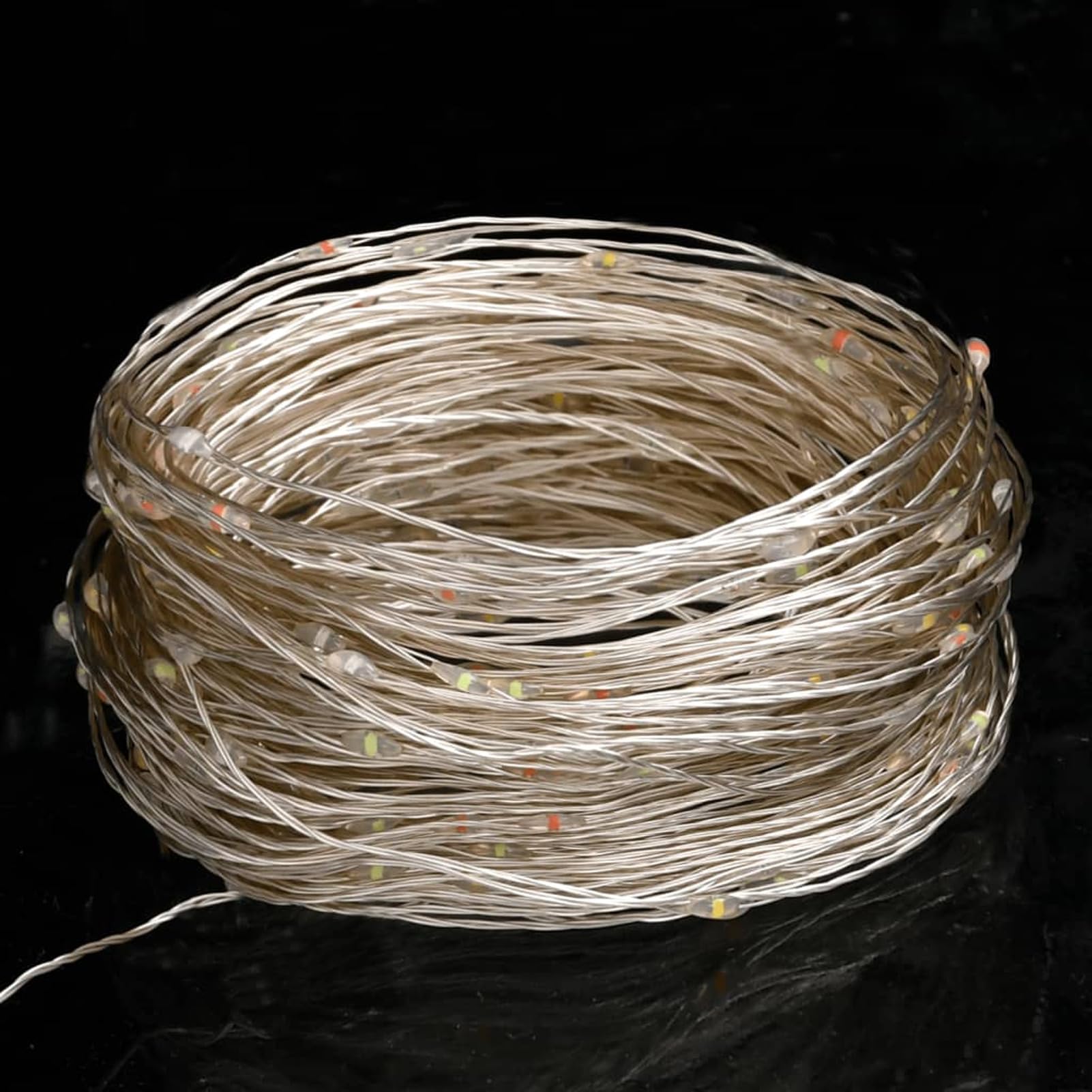 Homgoday Łańcuch świetlny LED z 300 diodami LED, wielokolorowy, 30 m, oświetlenie bożonarodzeniowe, na zewnątrz, do wewnątrz, dekoracja bożonarodzeniowa, na imprezę, wesele