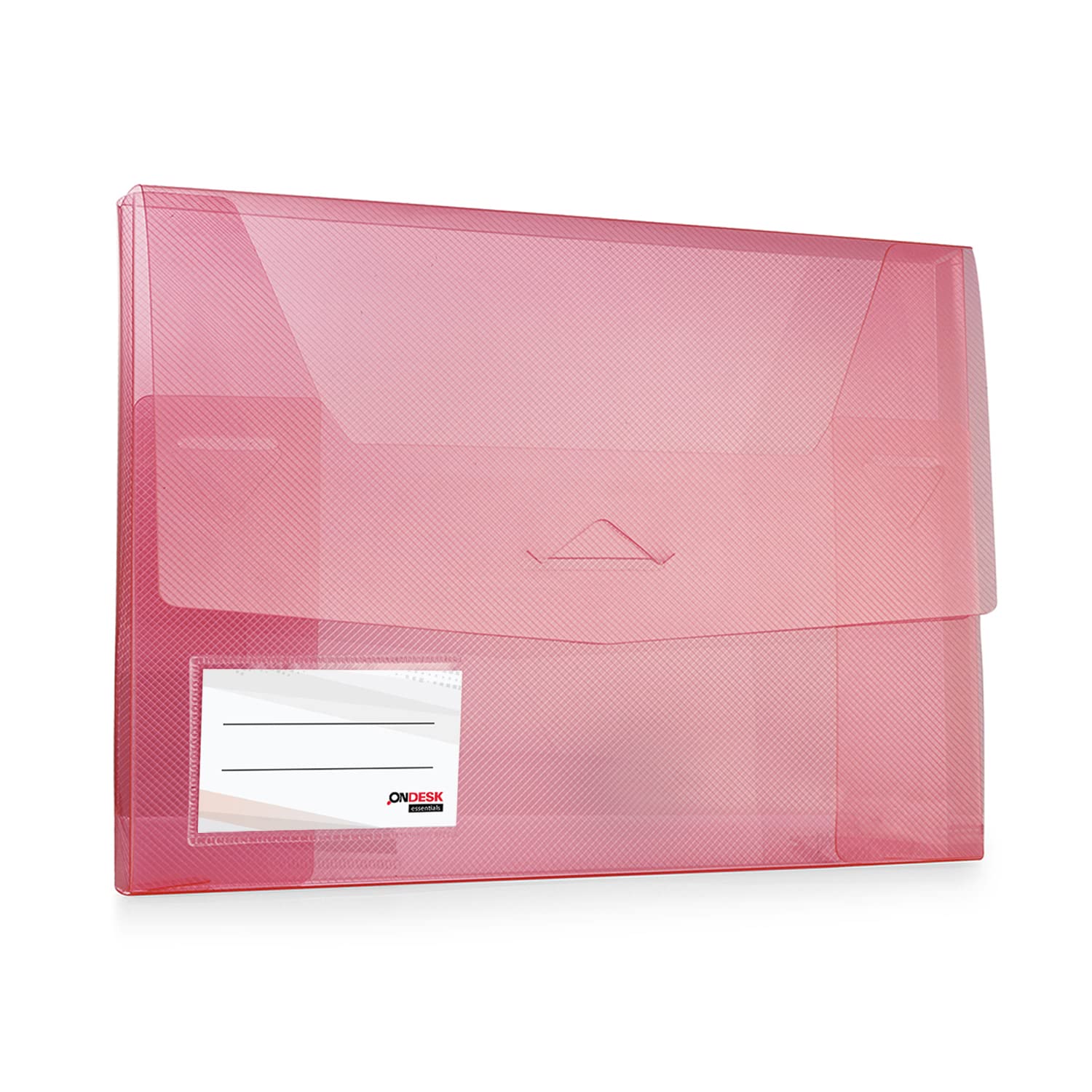 Ondesk Essentials Document Case File Durable Plastic Document File