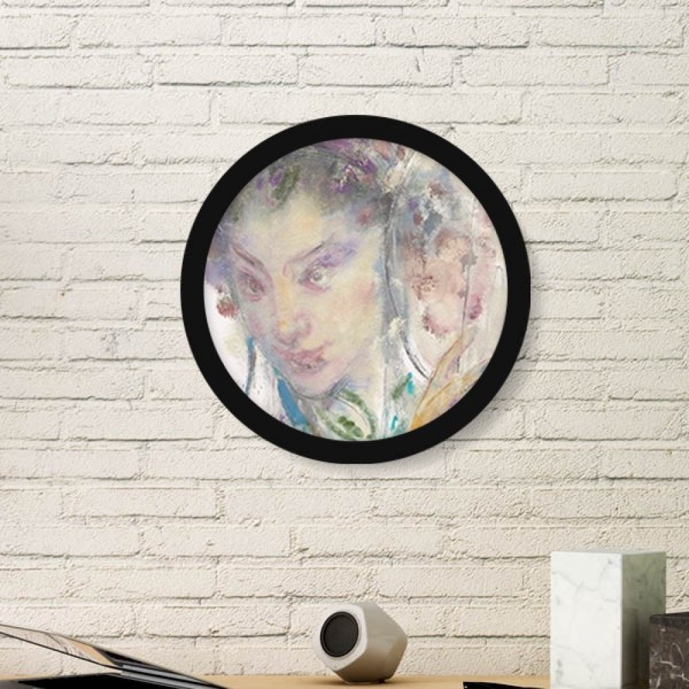 Cadre photo rectangle en bois noir peinture à l'huile xjj pour une décoration de salon élégante