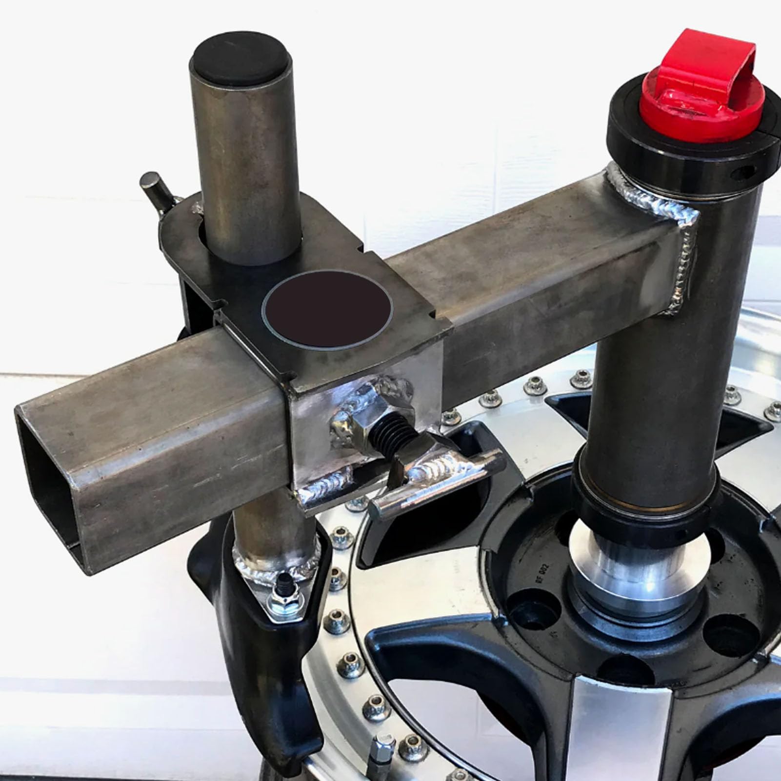 Kit de Cabeza de Pato para Cambiador Manual de Neumáticos - Herramienta de Acero Resistente para Montar y Desmontar Fácilmente Neumáticos de Automóvil - Compacto, Duradero y
