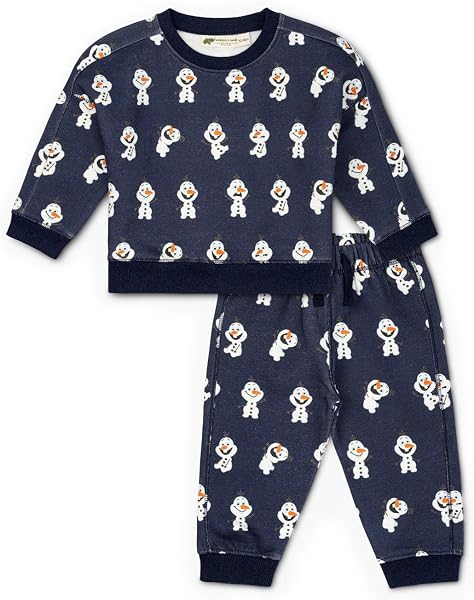 Monica + Andy Unisex-child Organic Sporty Sweatsuit