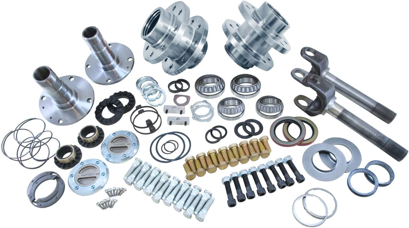 Yukon Spin Free Locking Hub Conversion Kit for Dana 60 & AAM, 00-08 SRW Dodge