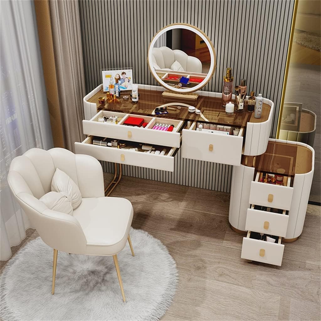Dressing Table LED Home Bedroom Density Board