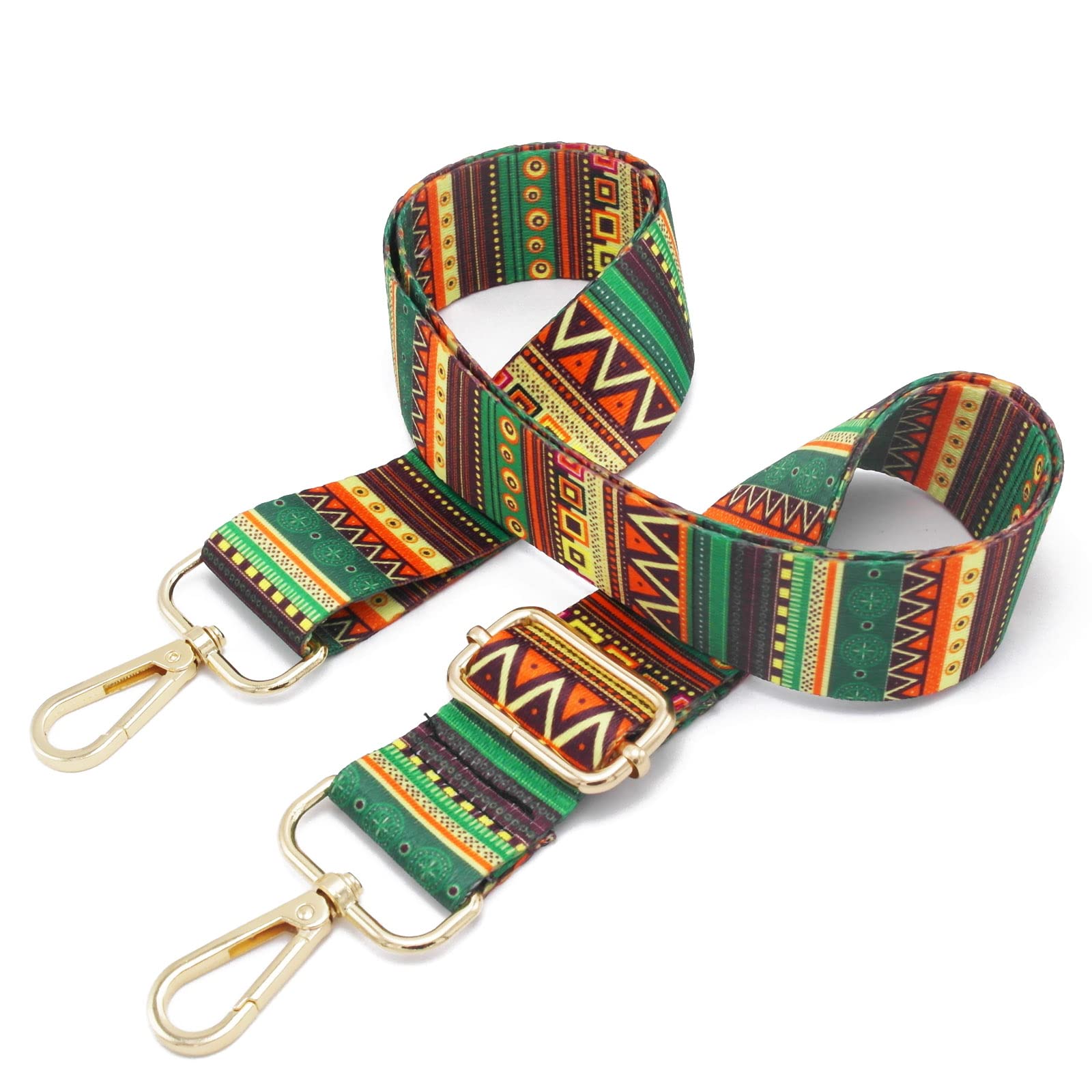 Tracolla Regolabile Per Borsa Donna - Larga 3.8cm, Lunghezza 80-130cm - Design Colorato E Resistente - Foto 9