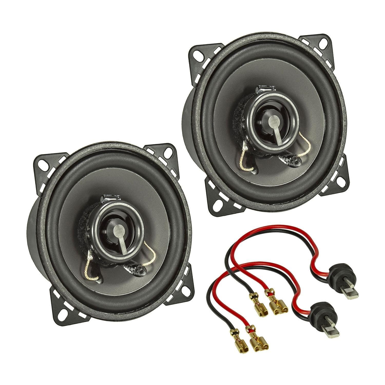 tomzz Audio 4034-010 TA10.0-Pro Lautsprecher Einbauset kompatibel mit Mercedes Sprinter Vito Viano 100mm Koaxial System