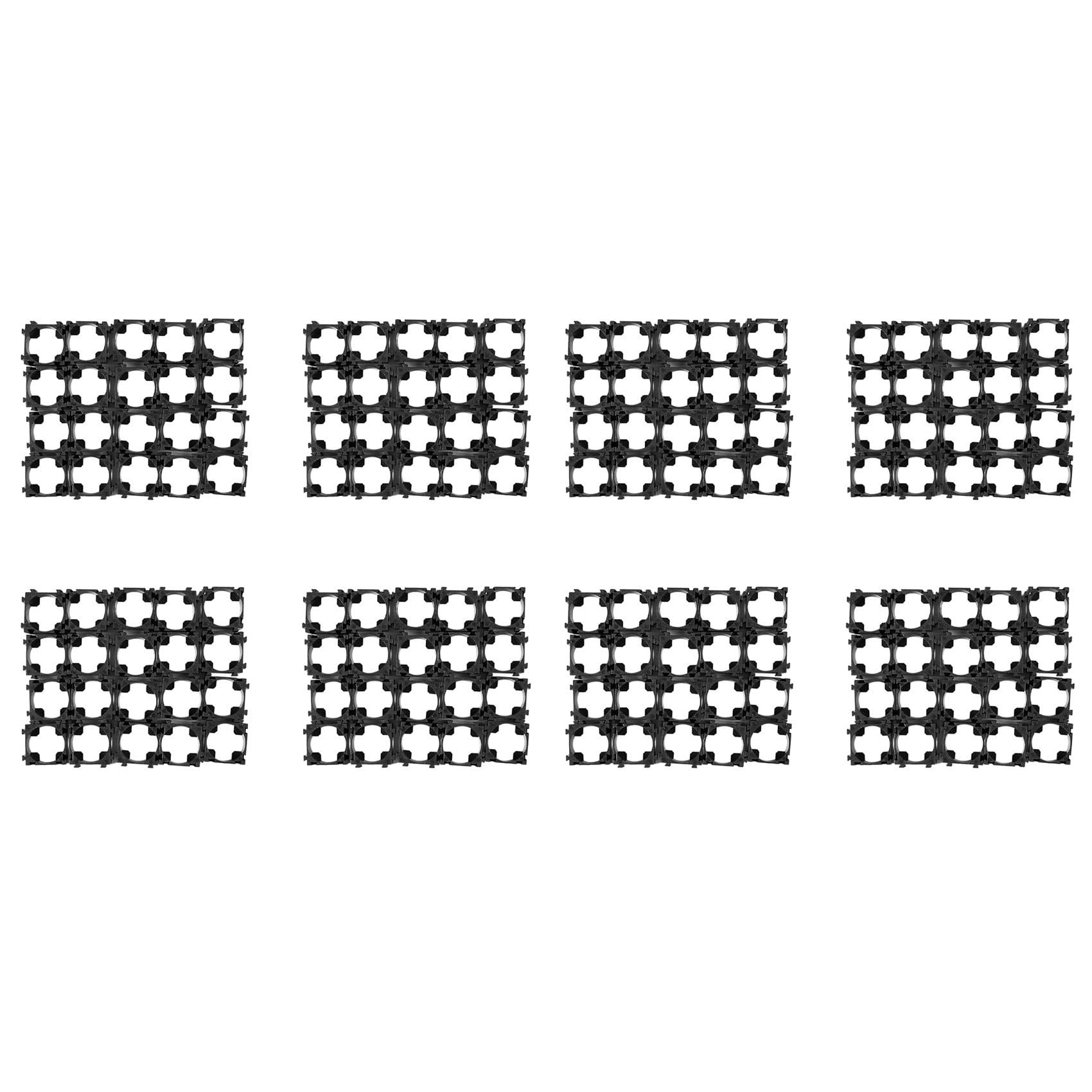 Jnchdghwa Black 160 Pcs 18650 Lithium Cell Battery Holder Bracket For Diy Battery Pack