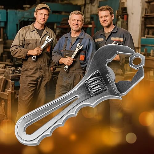 Miniatura 5 de Abrebotellas vintage con forma de llave fija, abrebotellas de metal resistente, regalo perfecto para hombres, mujeres, Halloween, Navidad, ideal