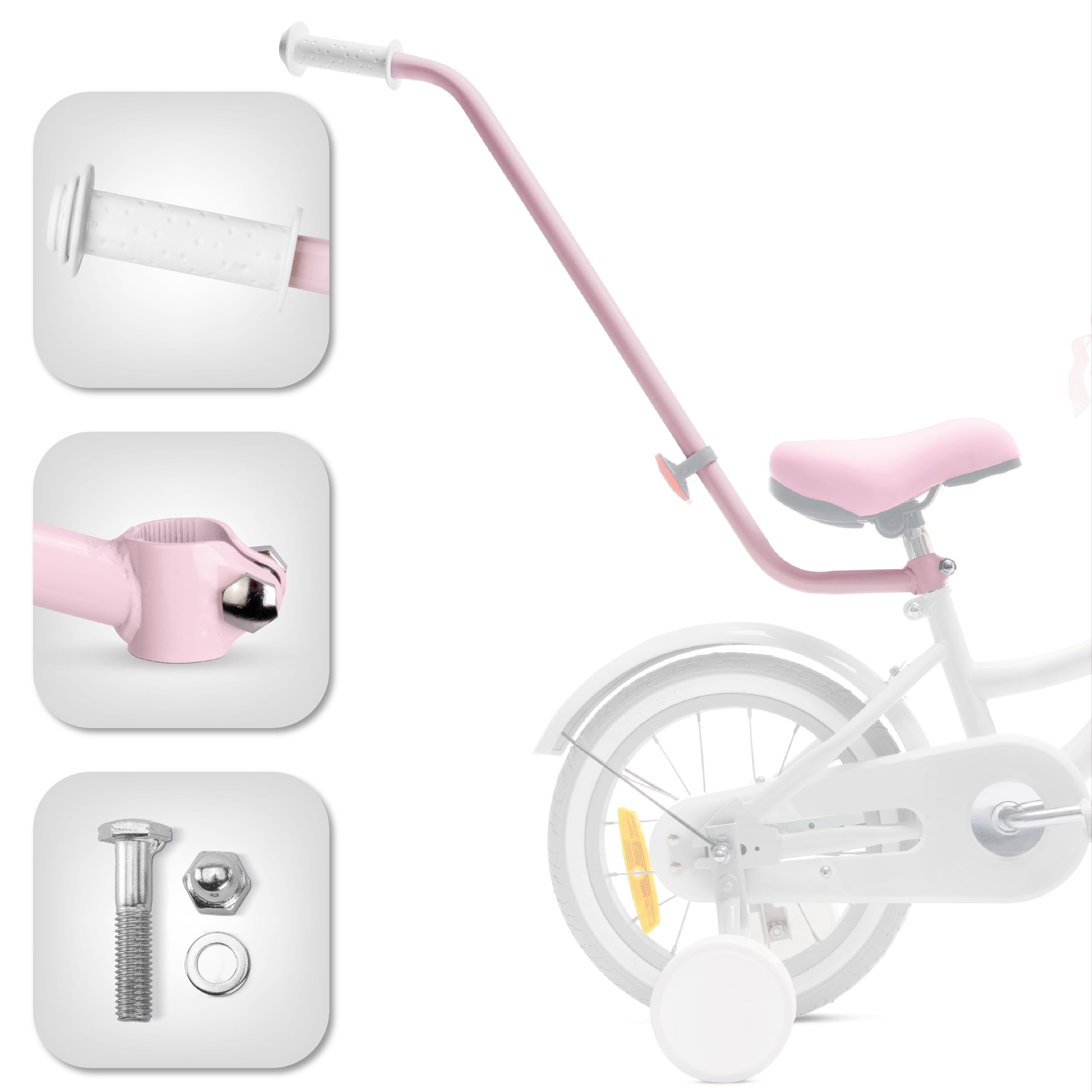 Sun Baby Barra di Spinta per Bambini Supporto per Bicicletta Dispositivo per Imparare