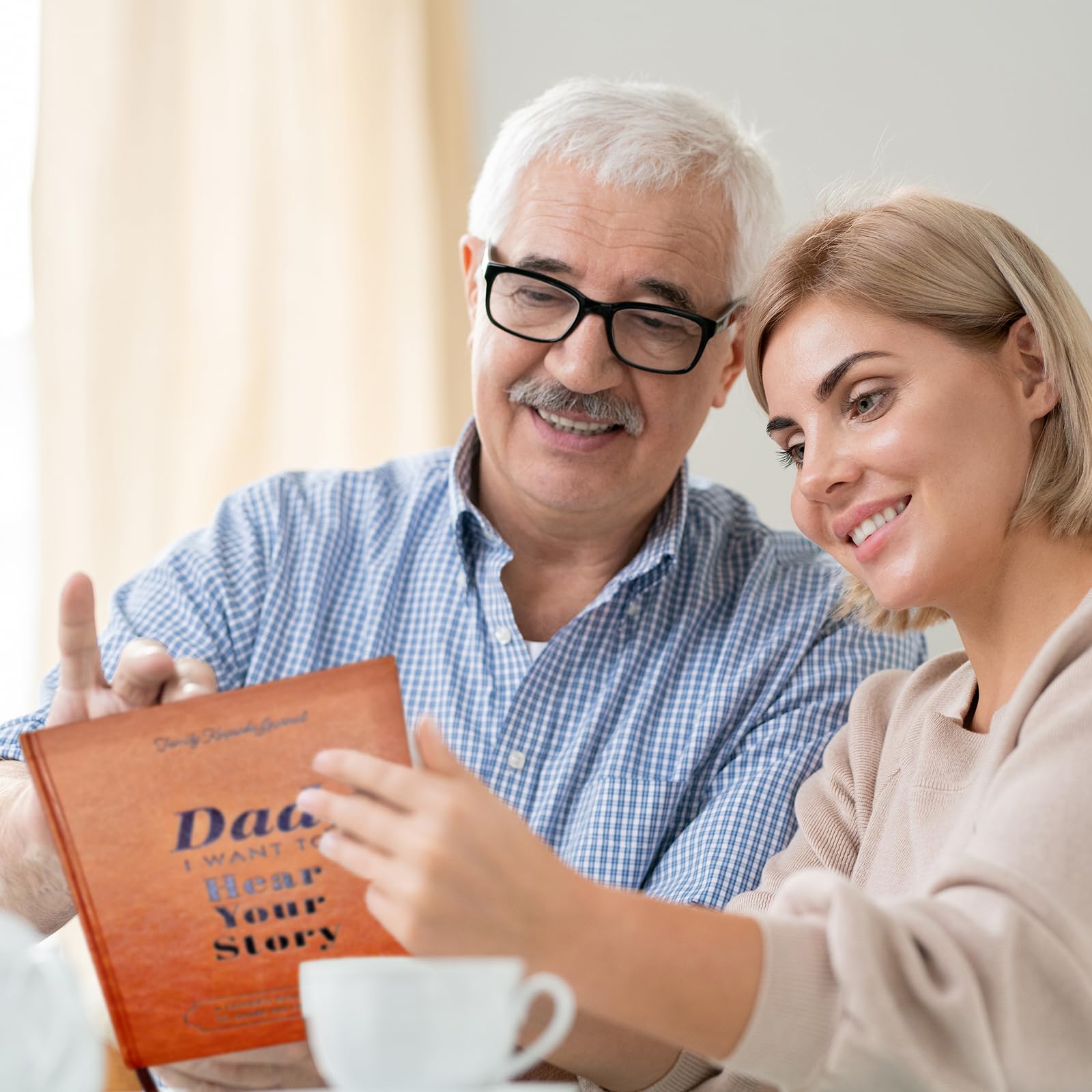 Dad I Want To Hear Your Story: Recording Father's Life Journey The Best Gift for Dad Get to Know Your Father Better Share the Love-Dad - Image 3
