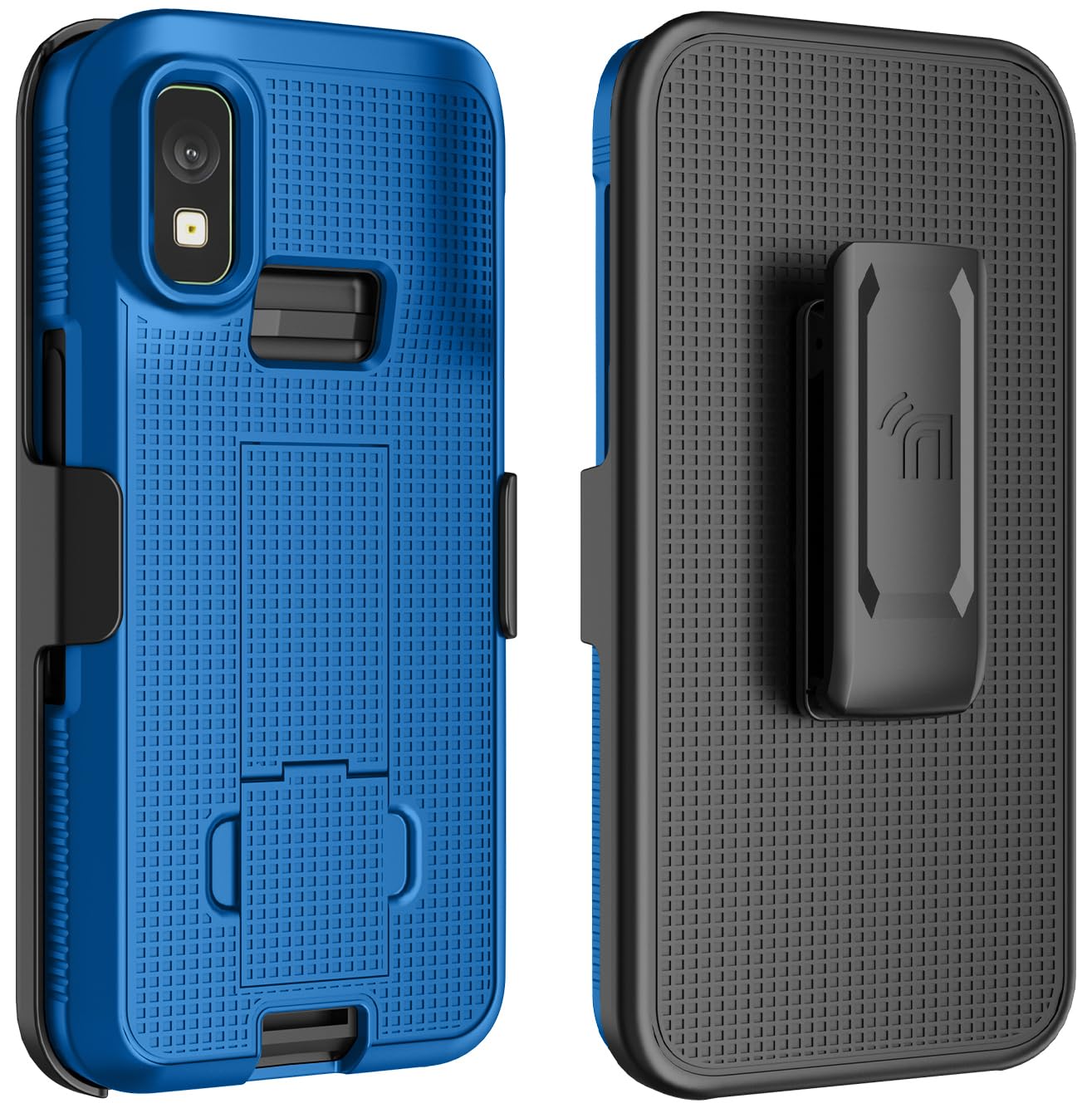 Custodia combinata per Zebra TC501 con clip da cintura - blu