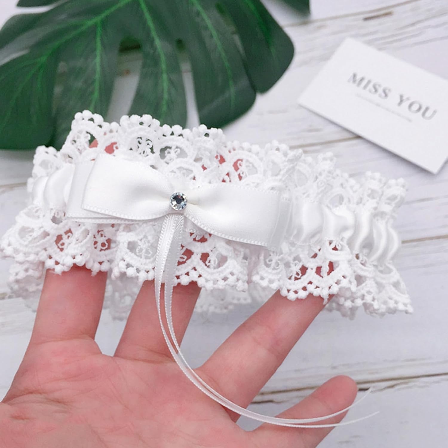 Garter Stretch Belt Wedding Garters Gift Bridal Garter for Women Party Cosplays Prom Accessories Lace Wedding Garters