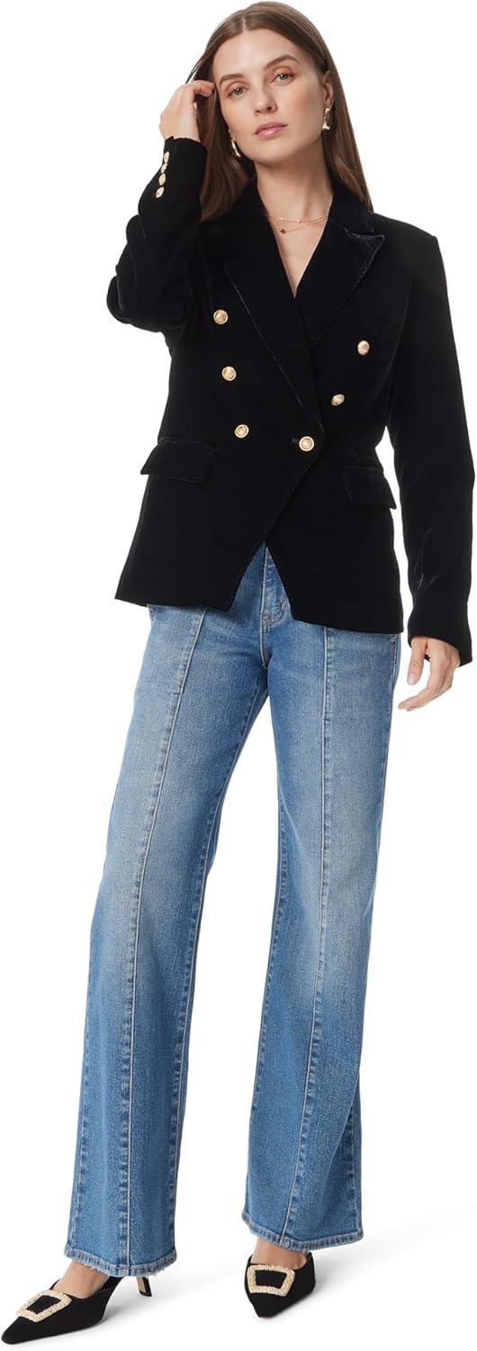 Sam Edelman Womens Imogen Double Breasted Blazer Standard - Image 2