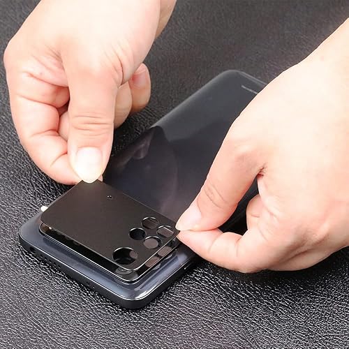 Miniatura 4 de Ibywind Protector de pantalla para Poco M4 Pro 4G 6.43", con protector de lente de cámara de metal, sin burbujas, fácil de instalar