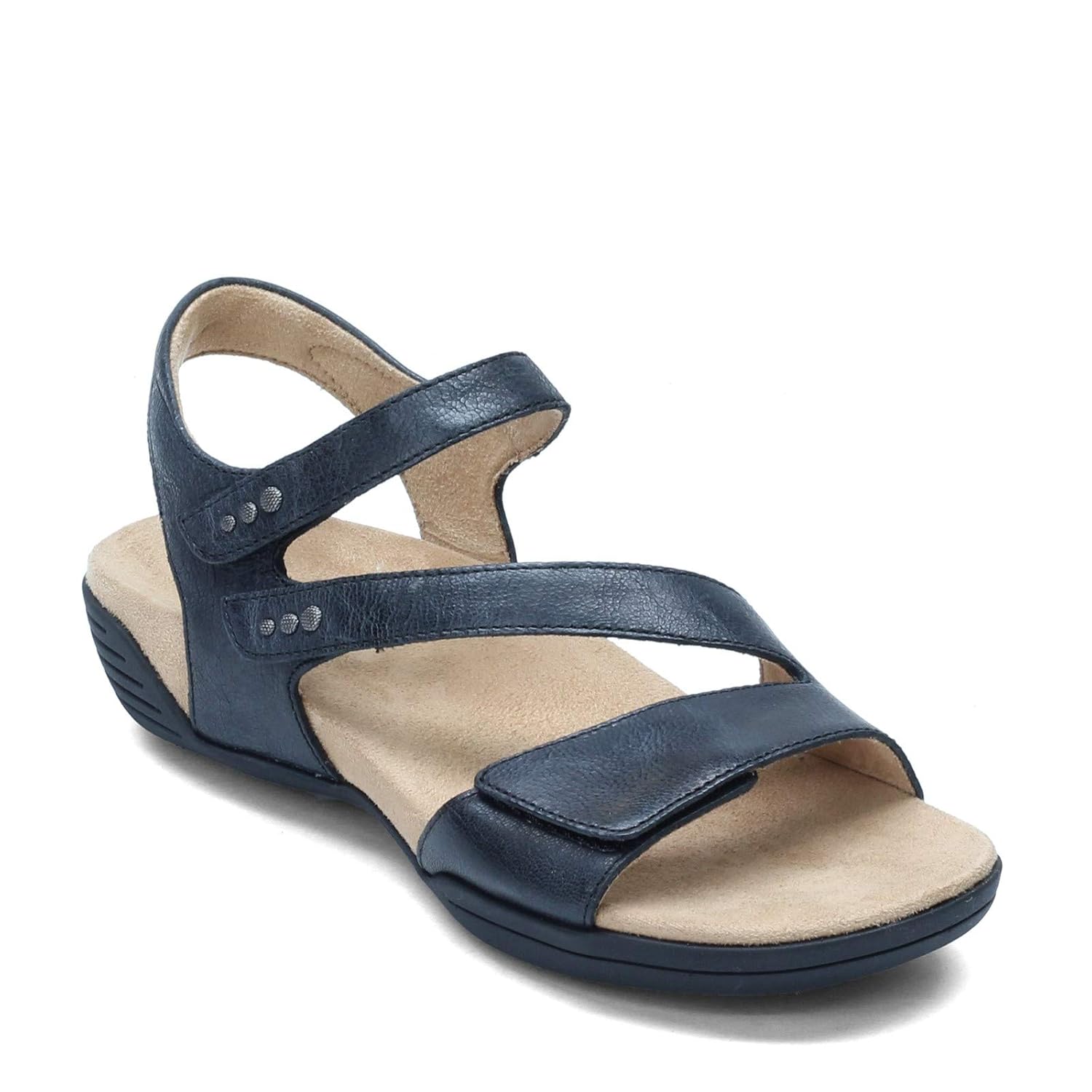 Womens Flat Sandals Black 6 5